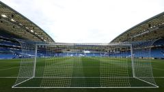 The Amex Stadium hosts Brighton v Liverpool on Monday night